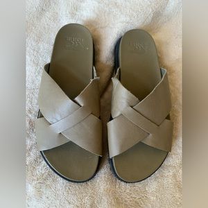 Sorel Green Sandals